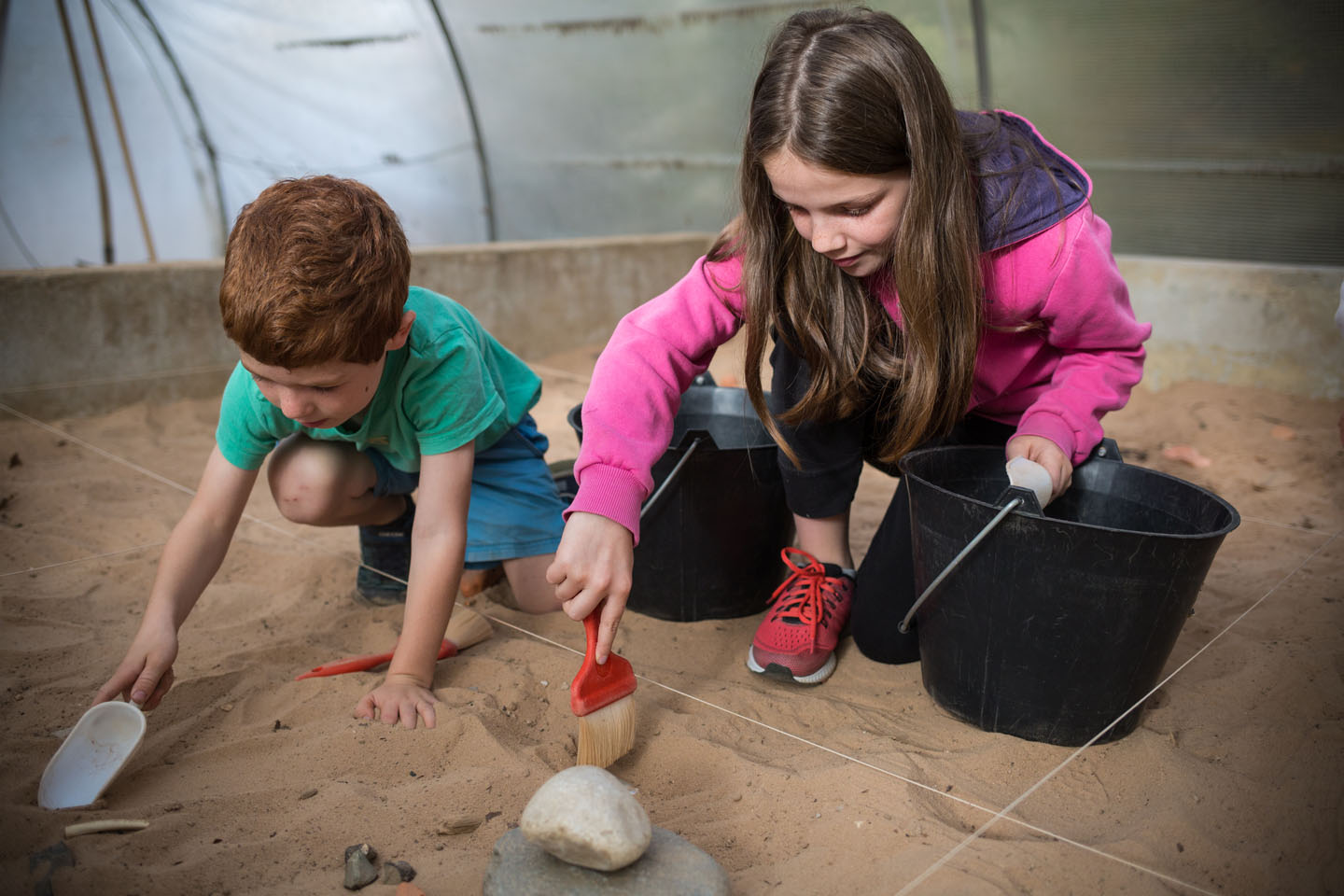 Ateliers de la Préhistoire pour les enfants, les scolaires