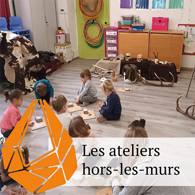 Les ateliers hors-les-murs pour les groupes d'enfants