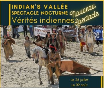 Spectacle nocturne équestre "Vérités indiennes"
