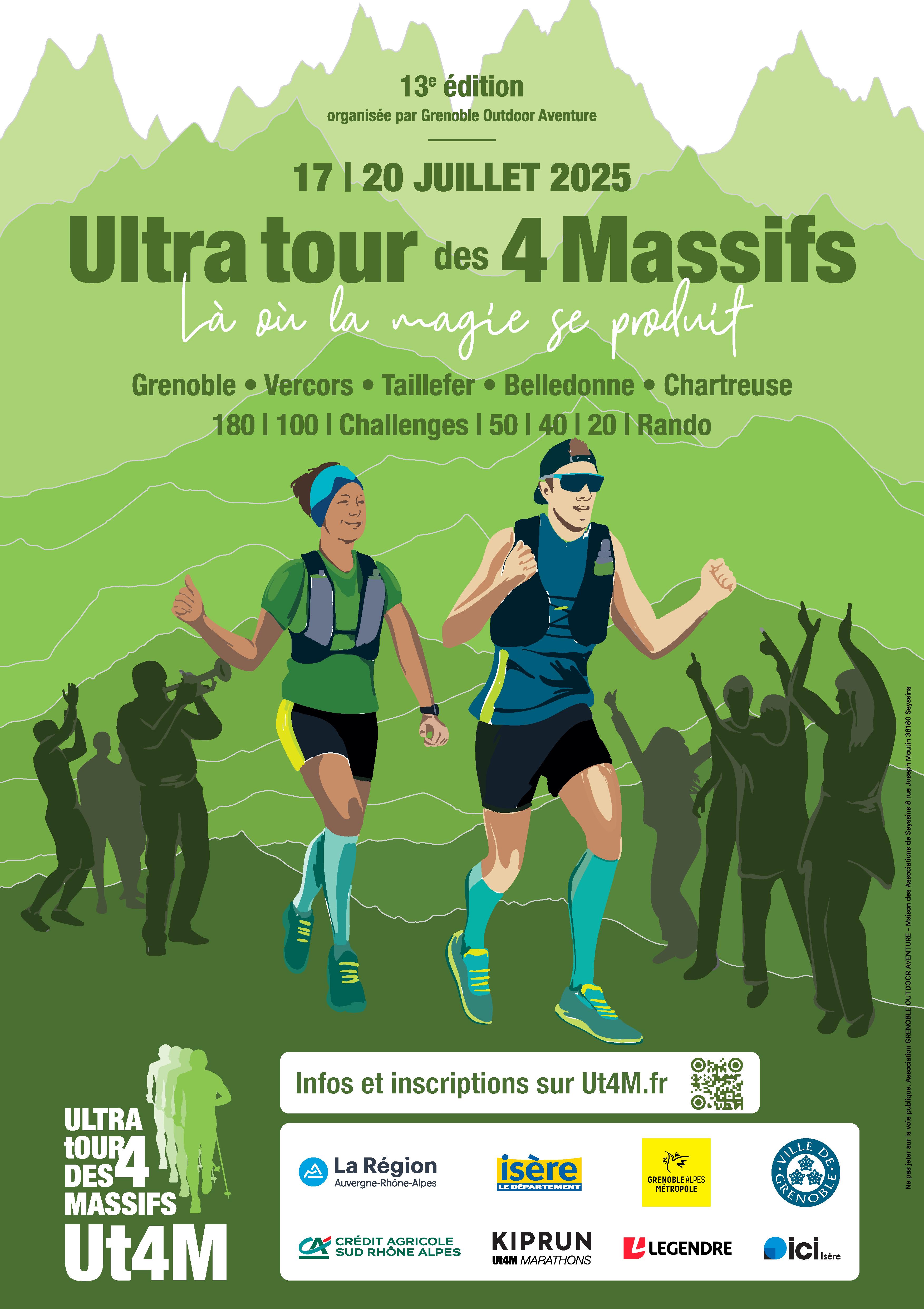 Ut4M : Ultra tour des 4 Massifs Ut4M : Ultra tour des 4 Massifs