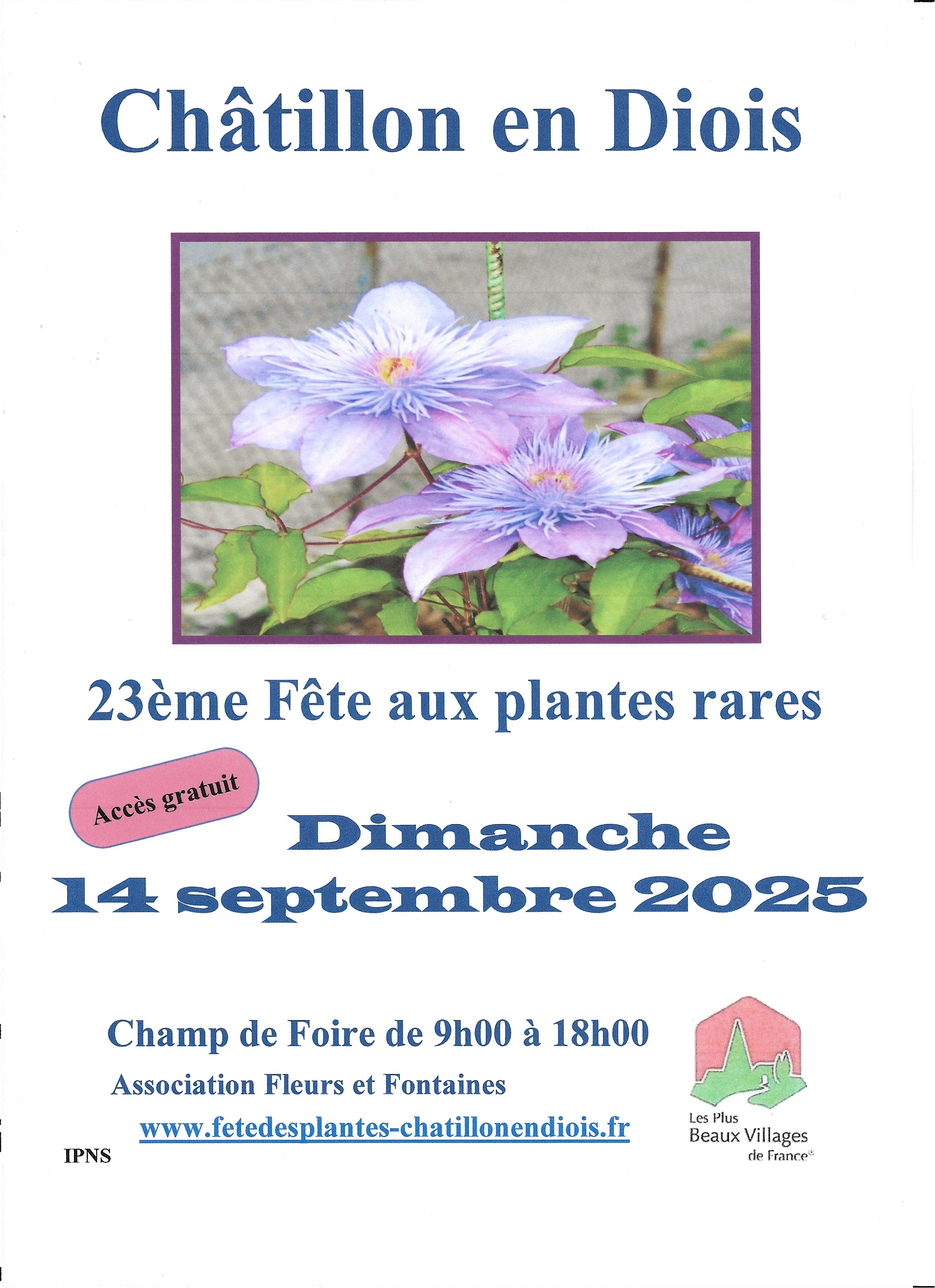 Fête aux Plantes Rares