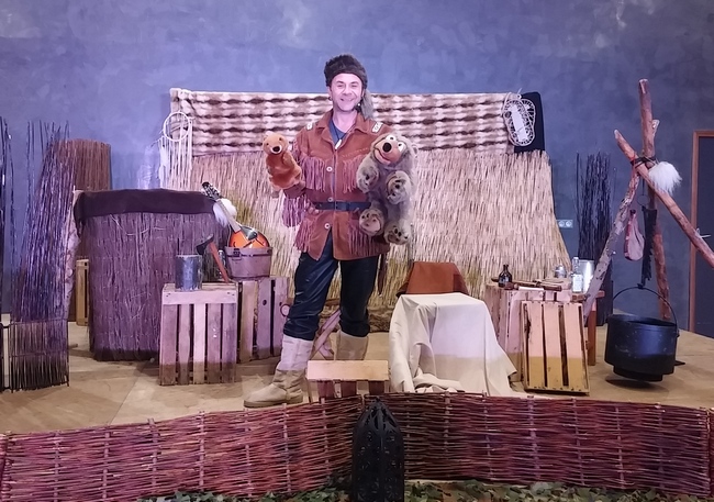 Spectacle enfant : Sur la piste des trappeurs