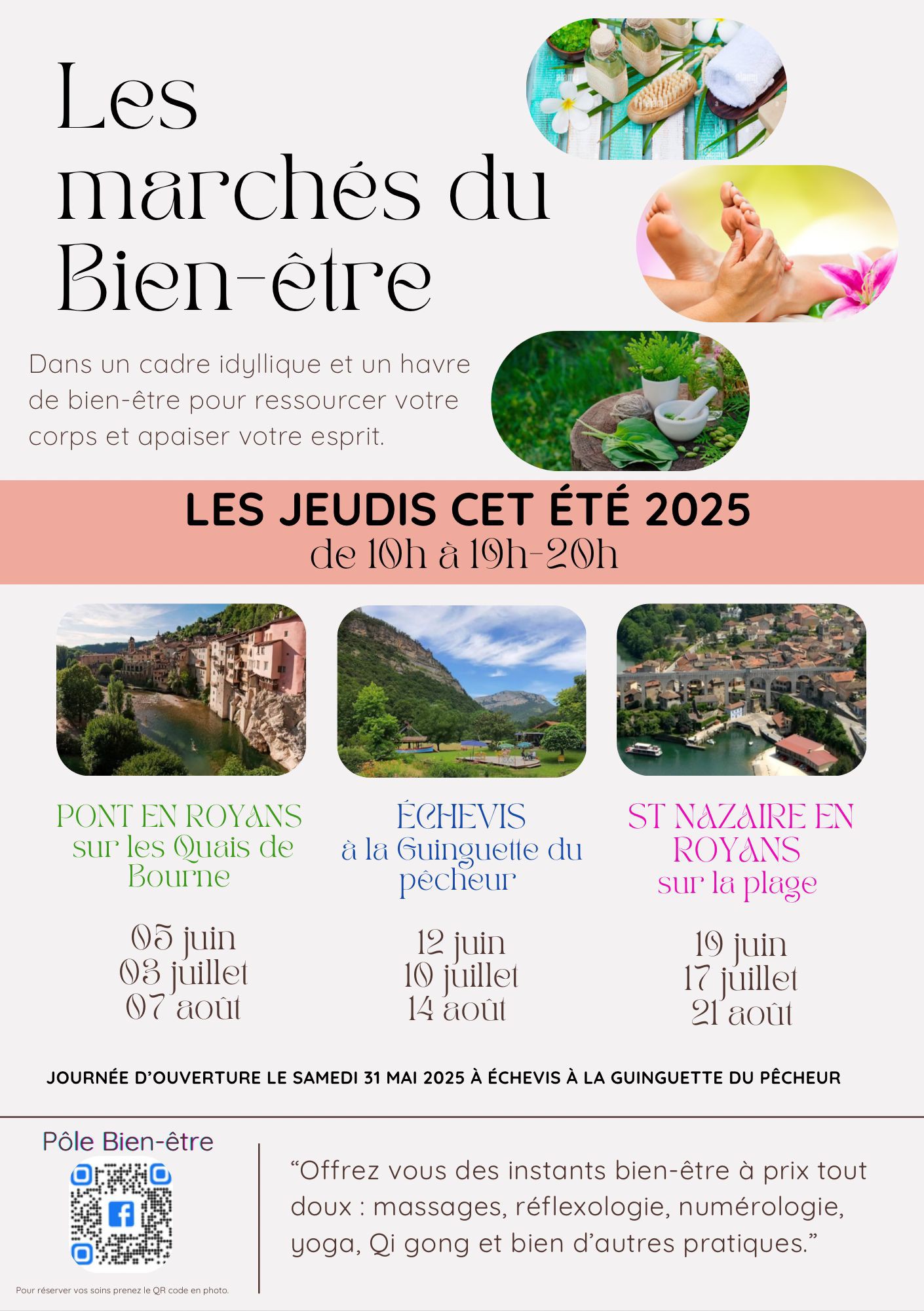 Les marchés du bien être