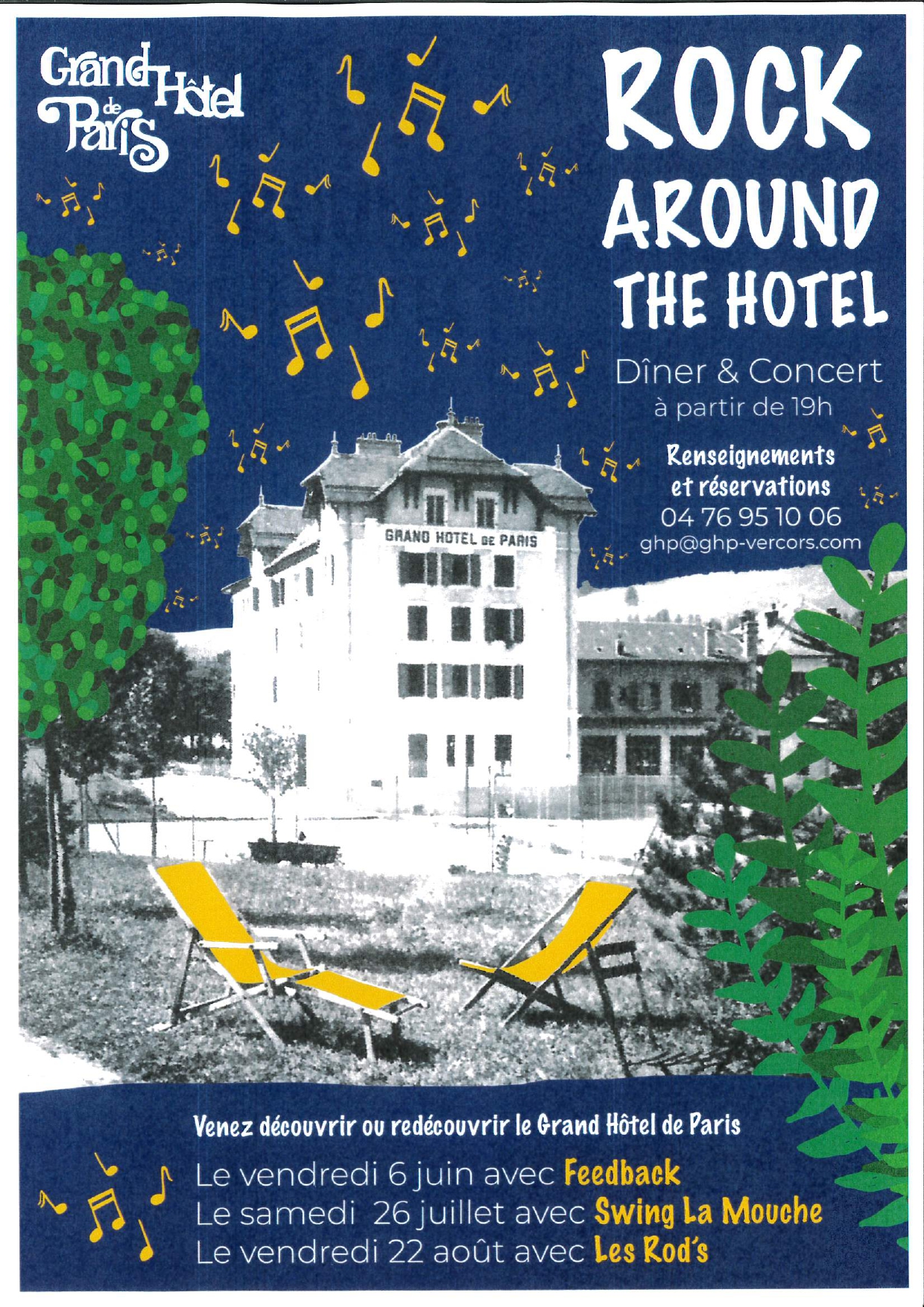 Rock around the hotel avec Swing la mouche