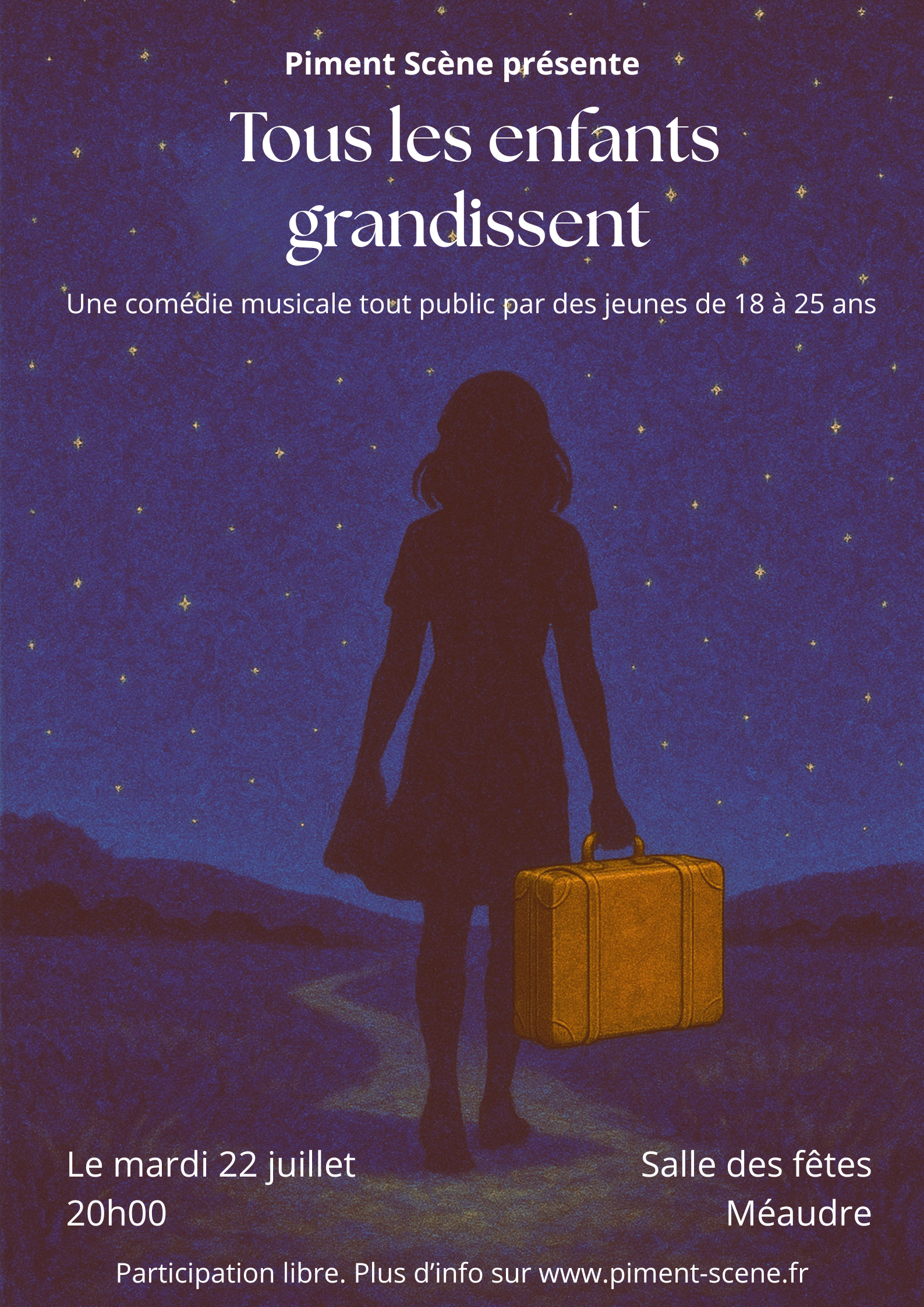 Comédie musicale "Tous les enfants grandissent"