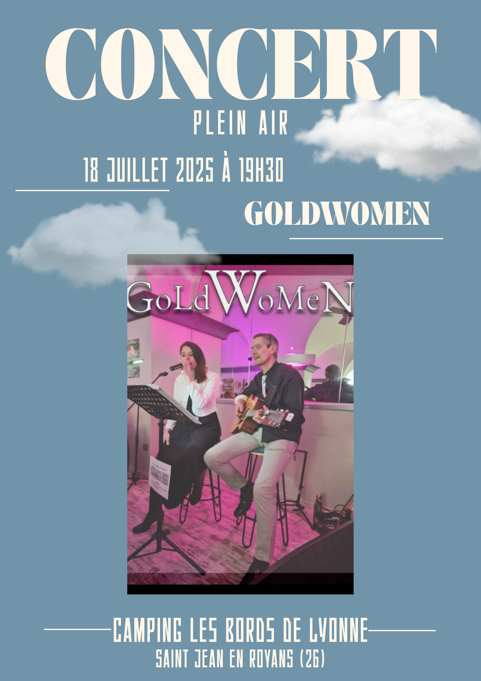 Concert Goldwomen et BBQ