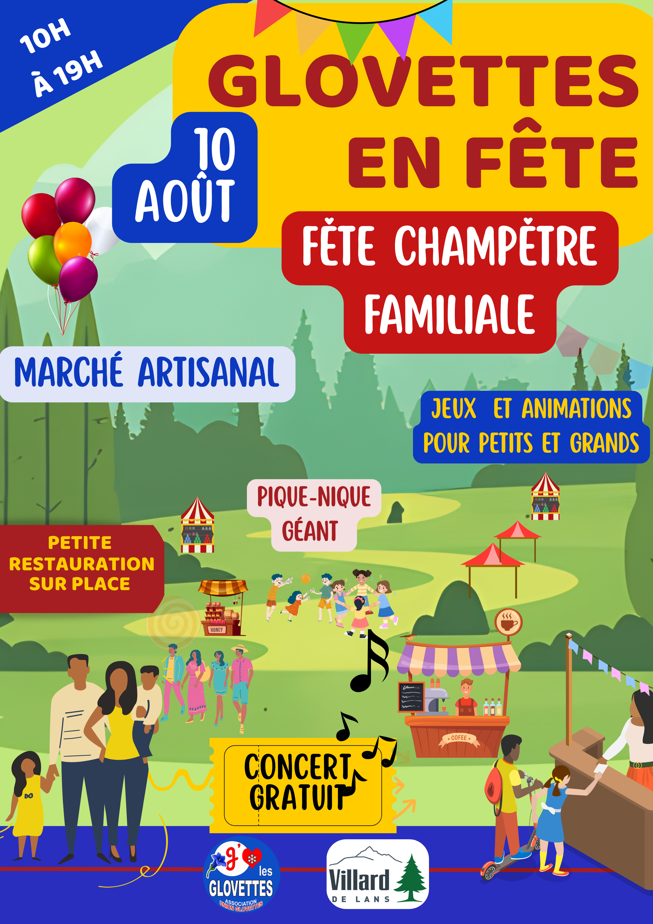 Glovettes en fête Glovettes en fête