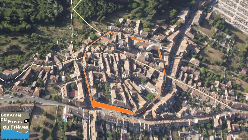 visite guidée du bourg ancien de MENS
