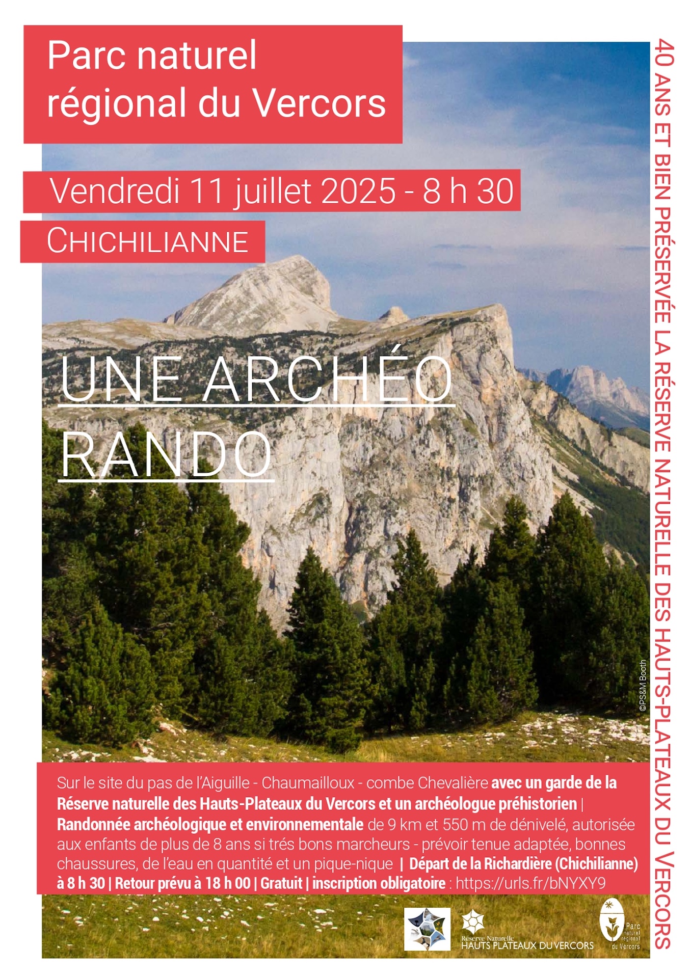 Archéo-Rando sur la Réserve naturelle