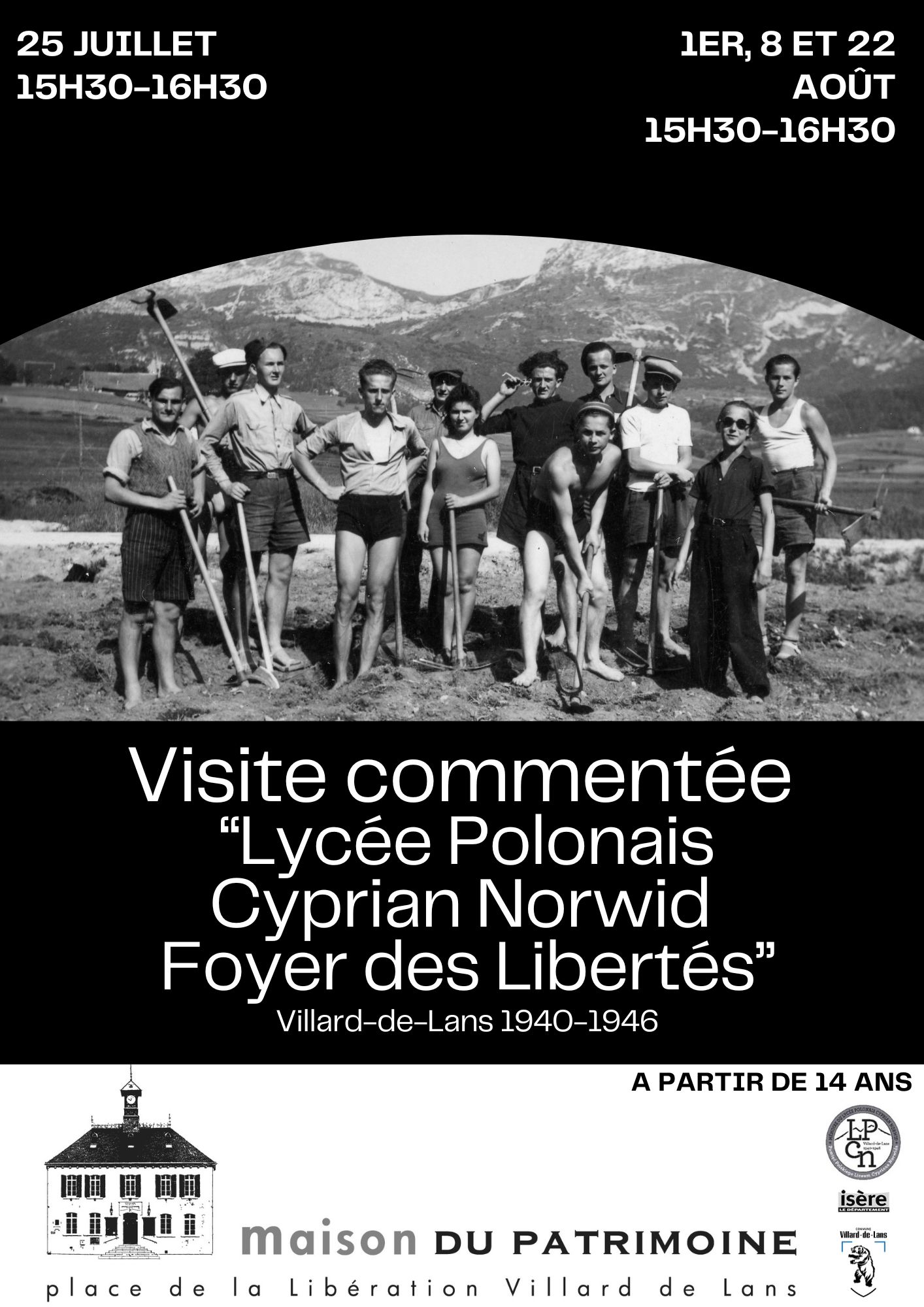 Visite commentée de l'exposition sur l'histoire du Lycée polonais Cyprian Norwid
