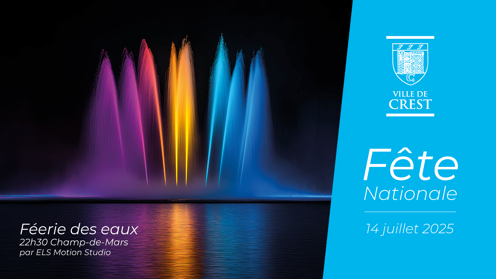 Fête nationale - Spectacle Féérie des eaux