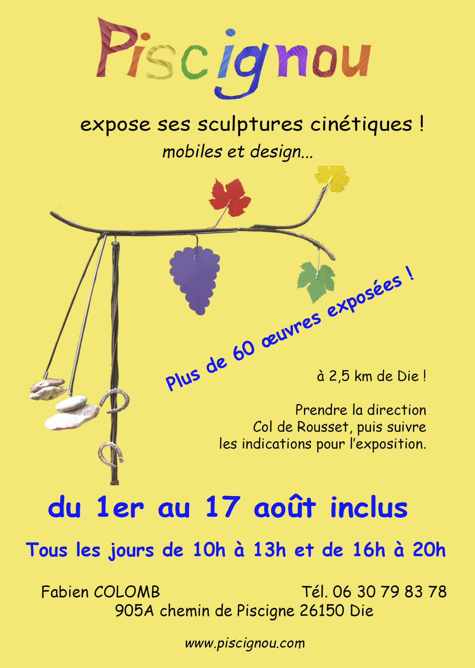 Exposition -  Sculptures cinétiques