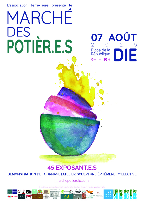 Marché de Potier.e.s de Die Marché de Potier.e.s de Die