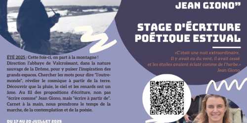 Stage d'écriture poétique à l'Abbaye de Valcroissant
