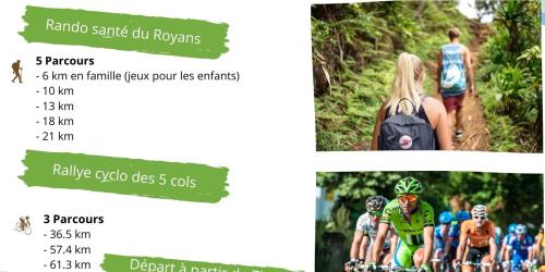 Randos Santé du Royans Cyclo et Pédestre