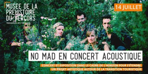 No Mad en concert acoustique