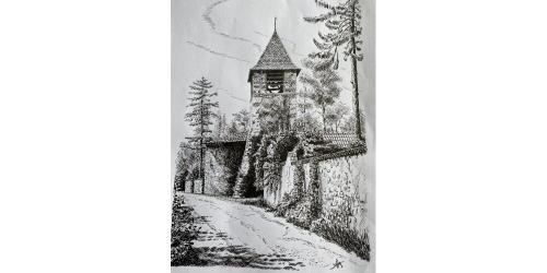 Euphosine, la vénérable cloche de la petite chapelle de Fontagneux et Vie quotidienne d’autrefois dans le hameau du Grand Rochefort